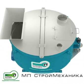 Бетоносмеситель роторного типа СКАУТ 500 П (мотор-редуктор 11 кВт)